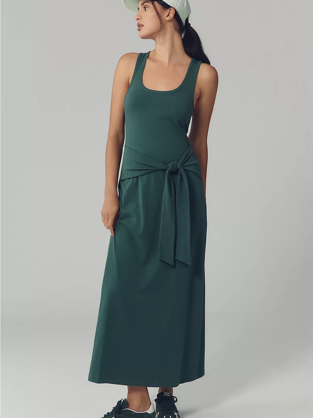 NWT LSPACE x Anthropologie Tie-Waist Maxi Dress